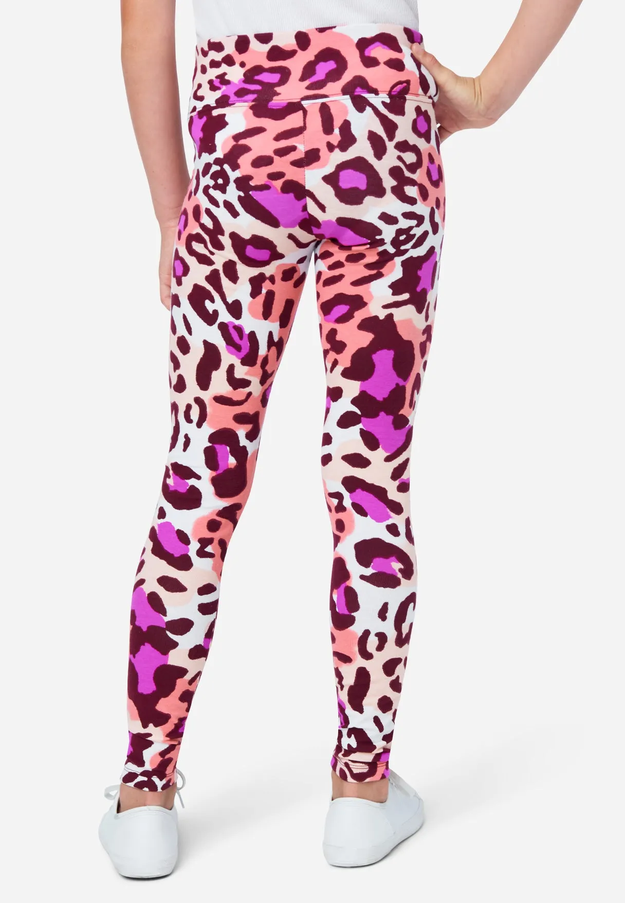 Patterned Full-Length Leggings