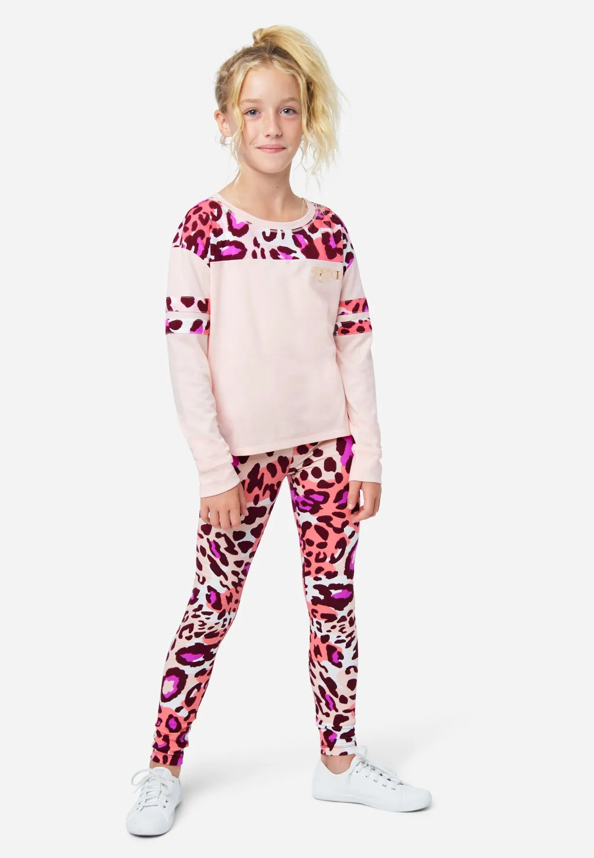 Patterned Full-Length Leggings