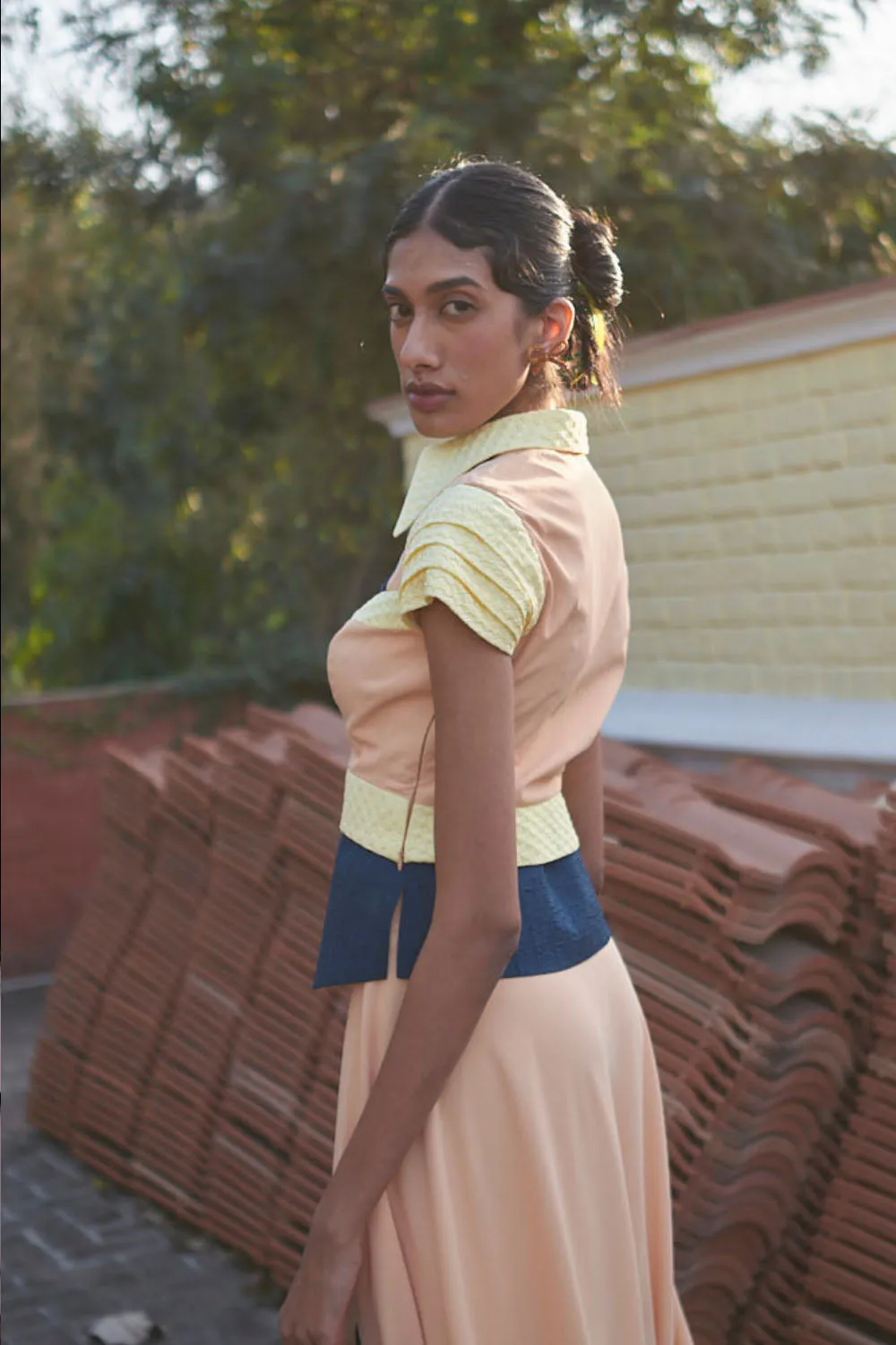 PEACHY FUZZ SKIRT