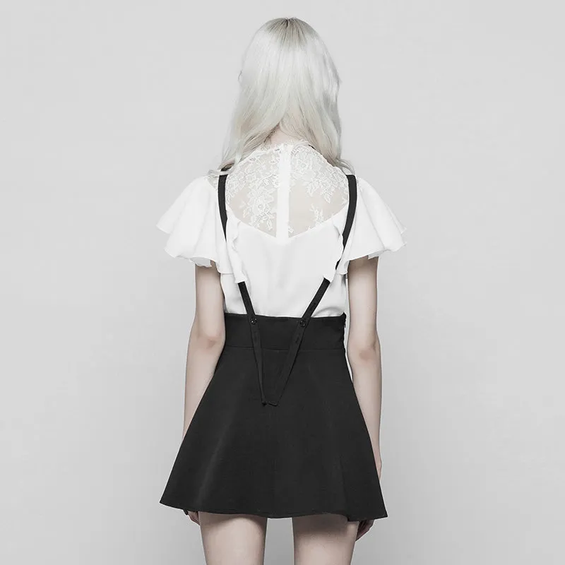 Pleated Skater Skirt