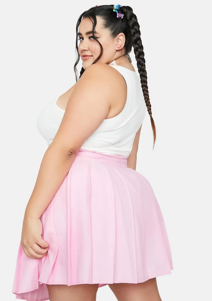 Plus Cupcake Just Like Candy Pleated Skirt