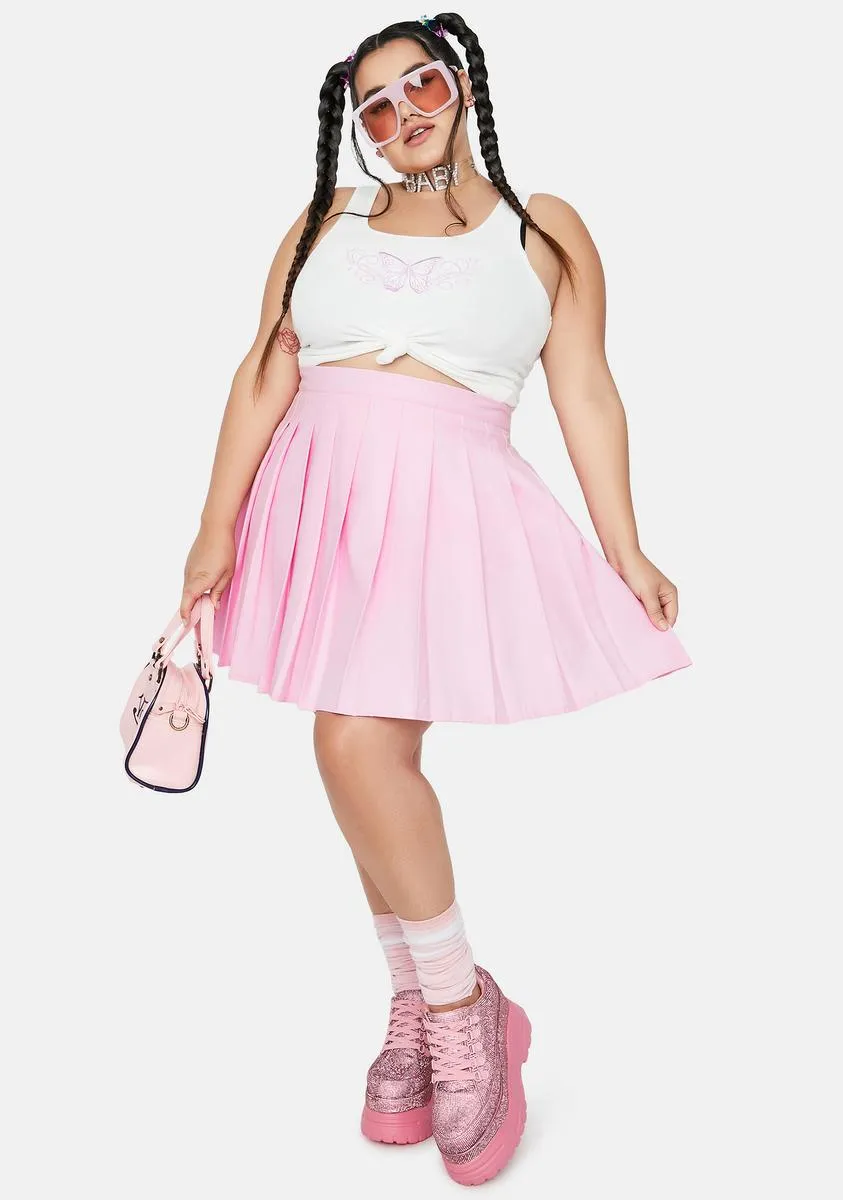 Plus Cupcake Just Like Candy Pleated Skirt