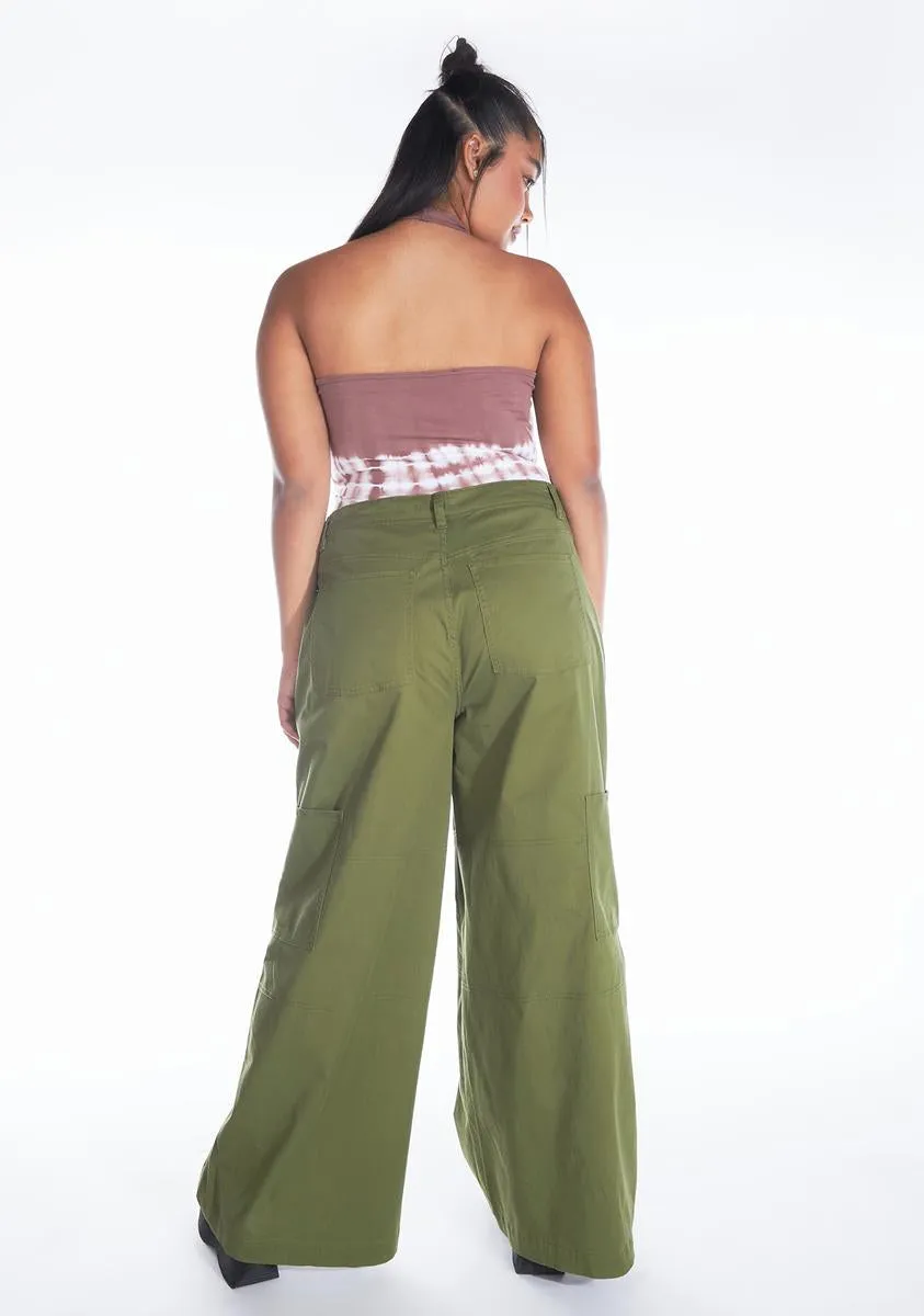 Plus Don't You Forget Twill Cargo Pants