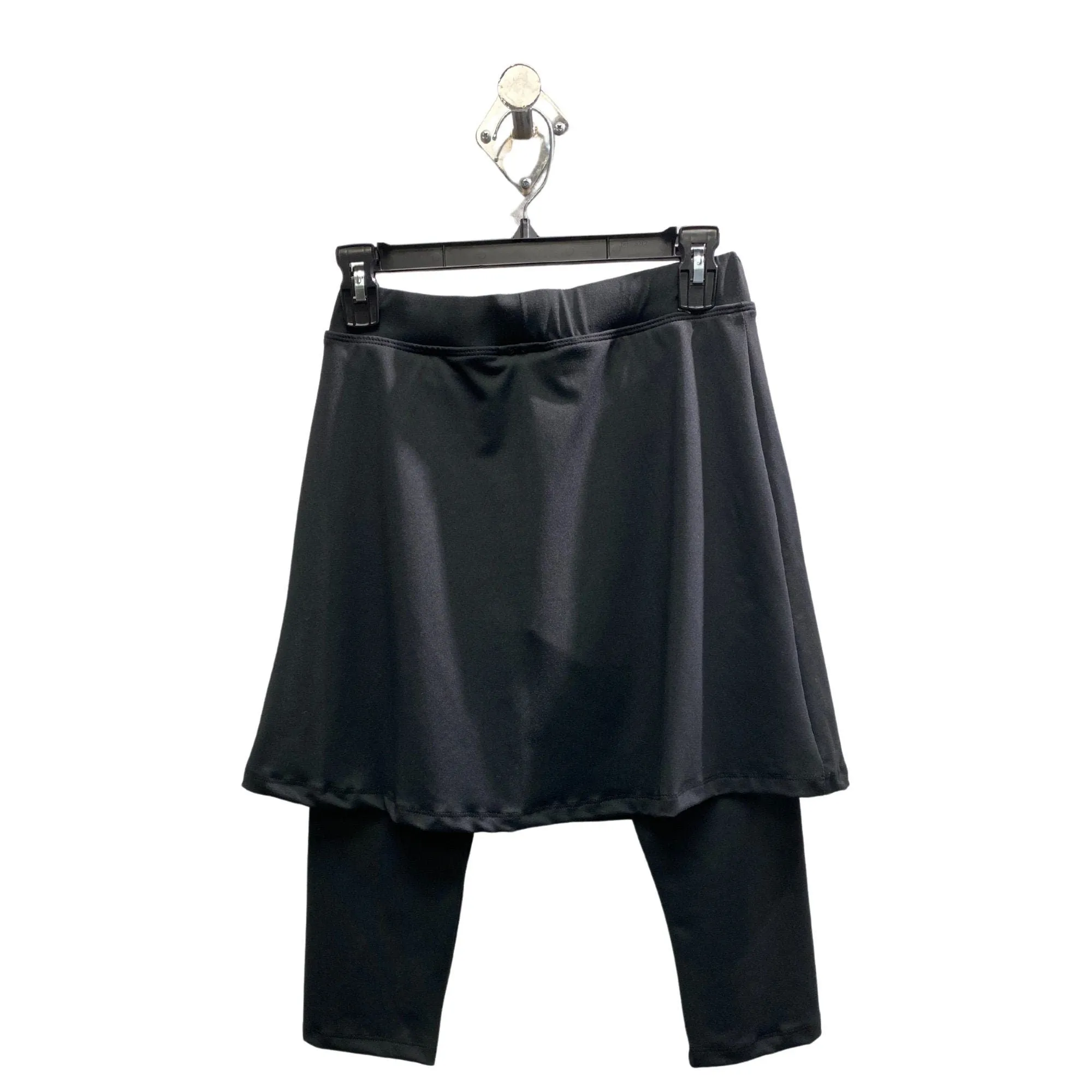 PLUS SIZE GIRLS Swim Leggings w Attached Skirt, Mini Flared Skirted Leggings, Quick Drying Skirted Leggings, 2-in-1 skirt leggings, Swimwear