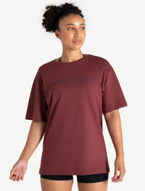 Pump Cover T-Shirt - Dark Cherry
