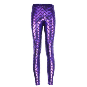 Purple Mermaid Women's Leggings