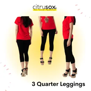 Quarter Rayon Cotton Leggings