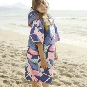Quick Dry Surf Poncho - Kids - Palm Beach