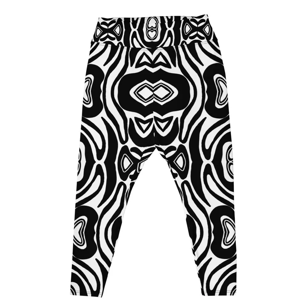 "Black Art is Black History"-  Plus Size Leggings