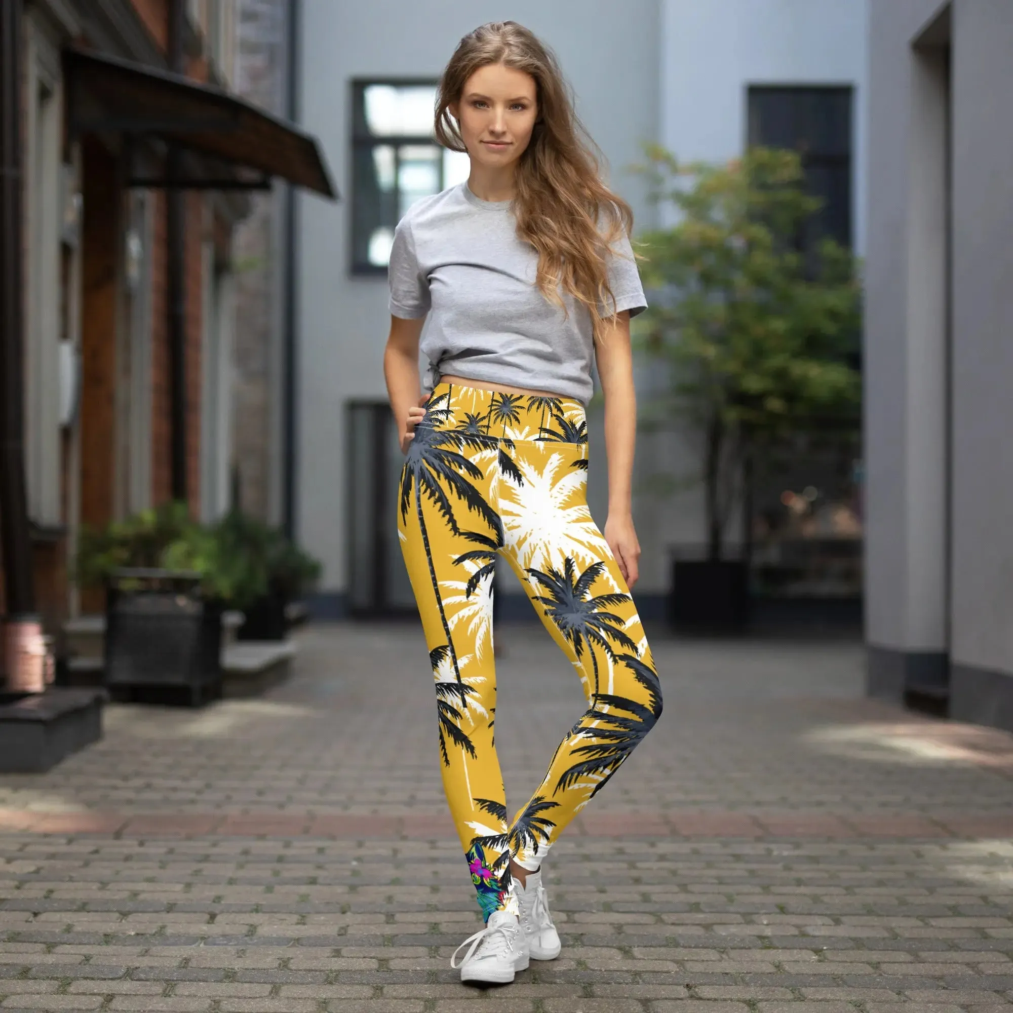 "Cat Lovers" Collection - Yoga Long Leggings