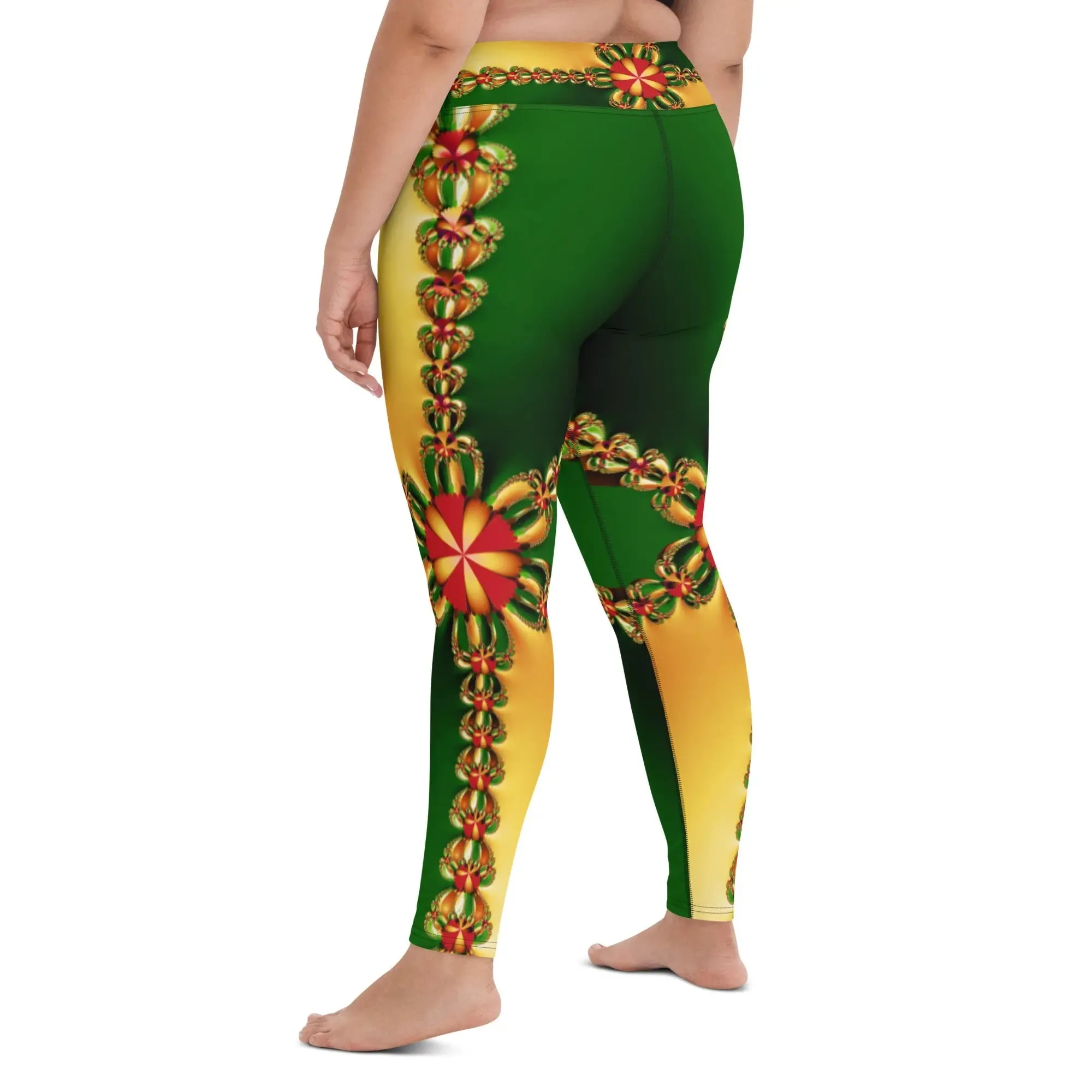 "Happy Holidays" Collection - Yoga Leggings