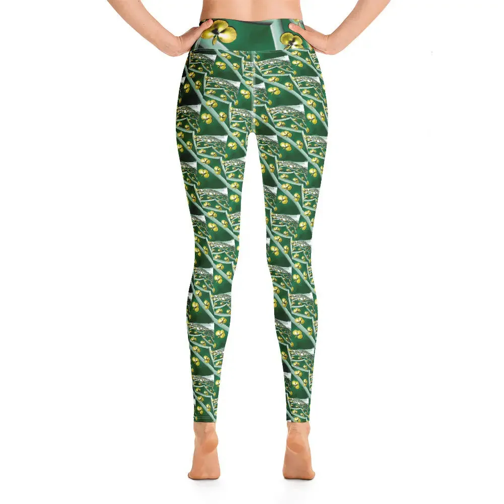 "Lucky Shamrock" Collection - St. Patrick's Day Yoga Leggings
