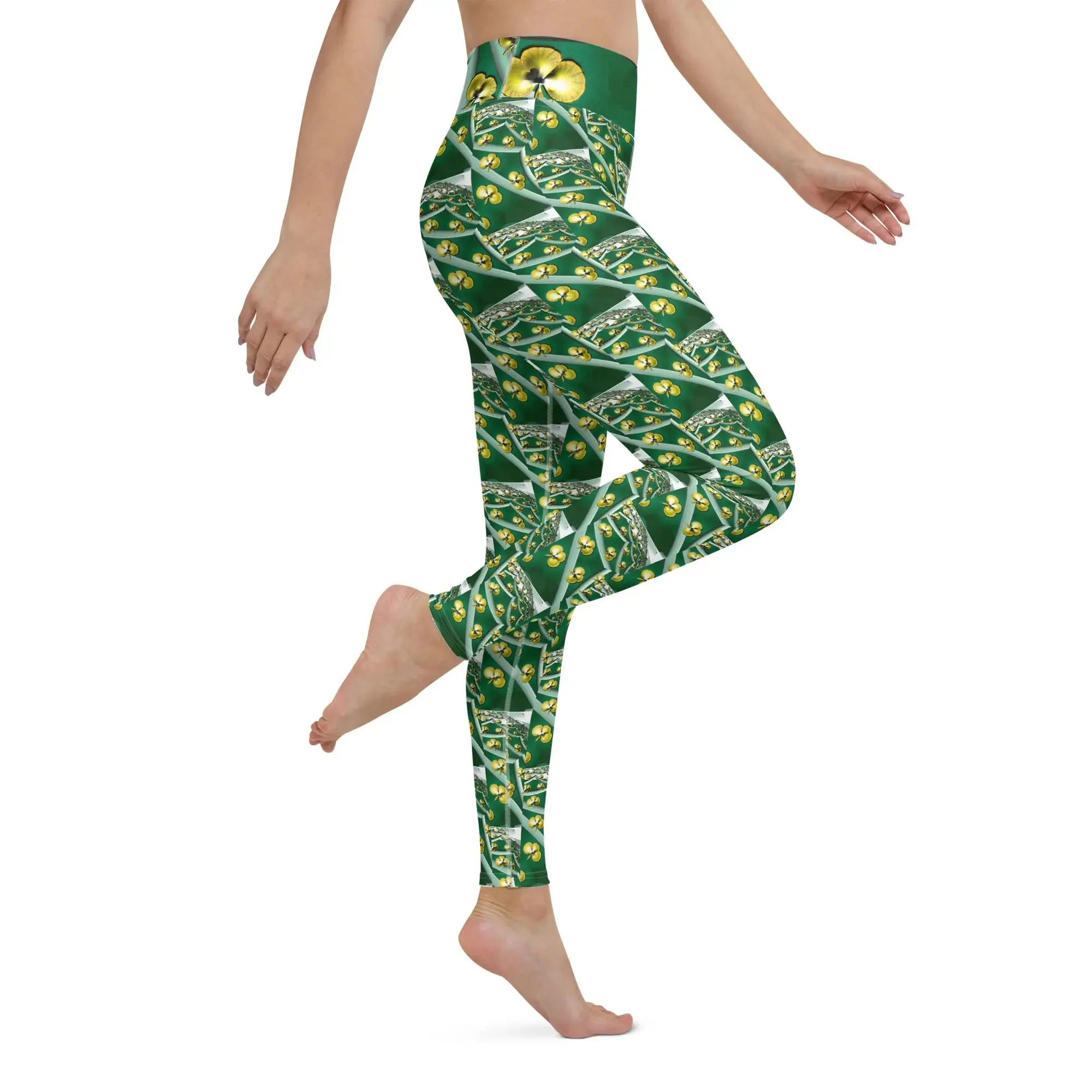"Lucky Shamrock" Collection - St. Patrick's Day Yoga Leggings