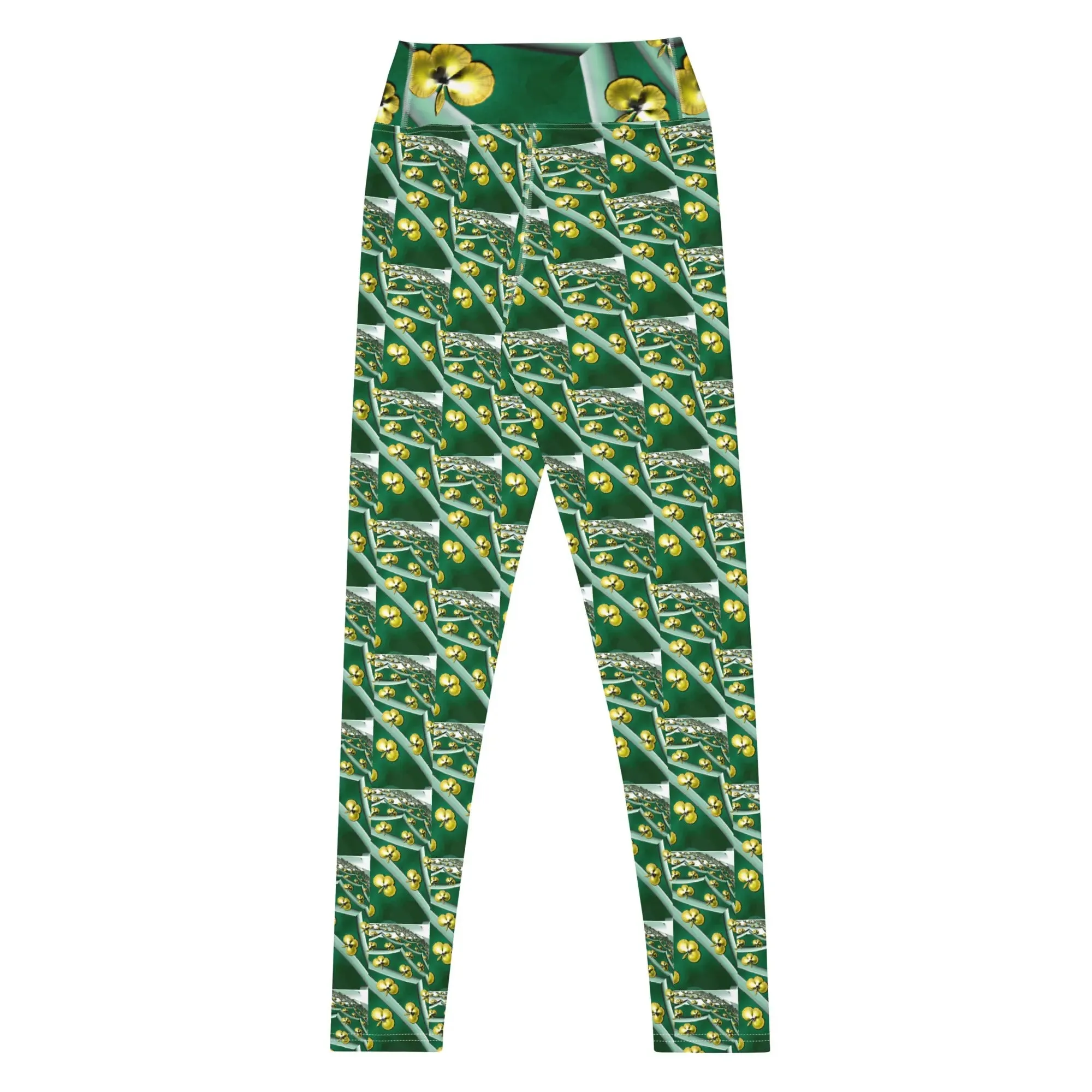 "Lucky Shamrock" Collection - St. Patrick's Day Yoga Leggings