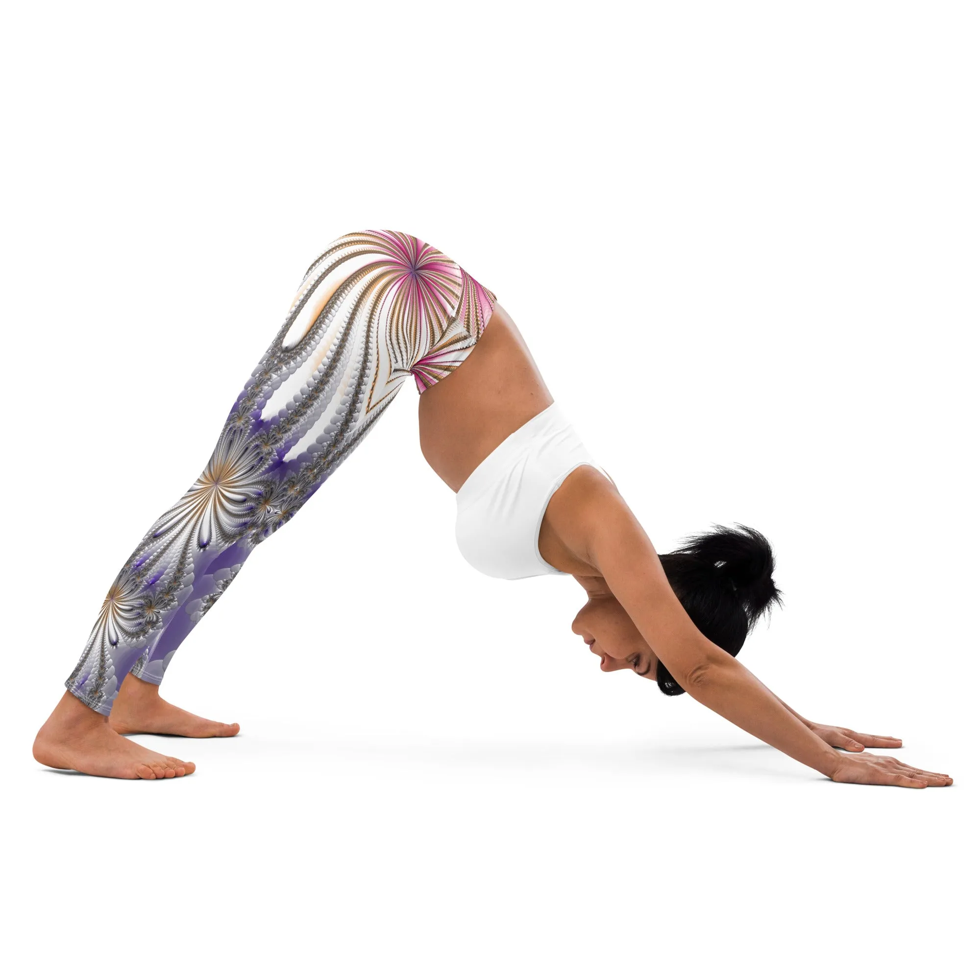 "Morning Bloom" Collection - Designer Yoga Leggings