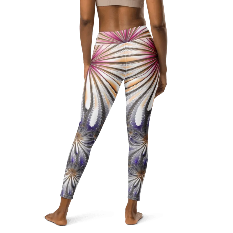 "Morning Bloom" Collection - Designer Yoga Leggings