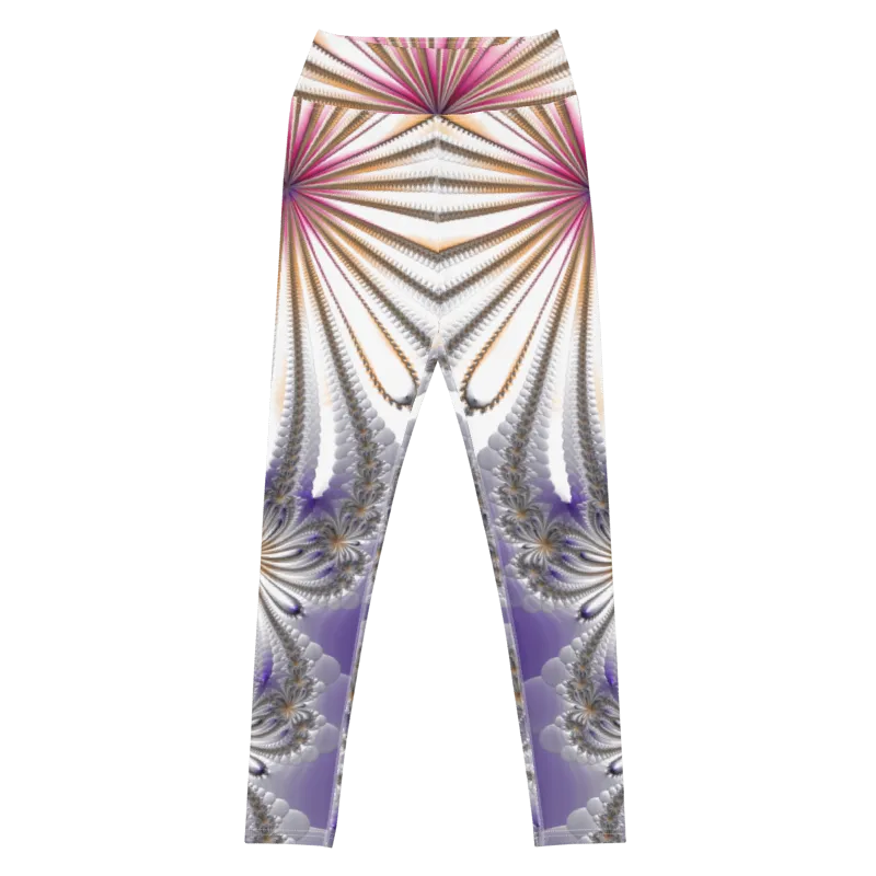 "Morning Bloom" Collection - Designer Yoga Leggings