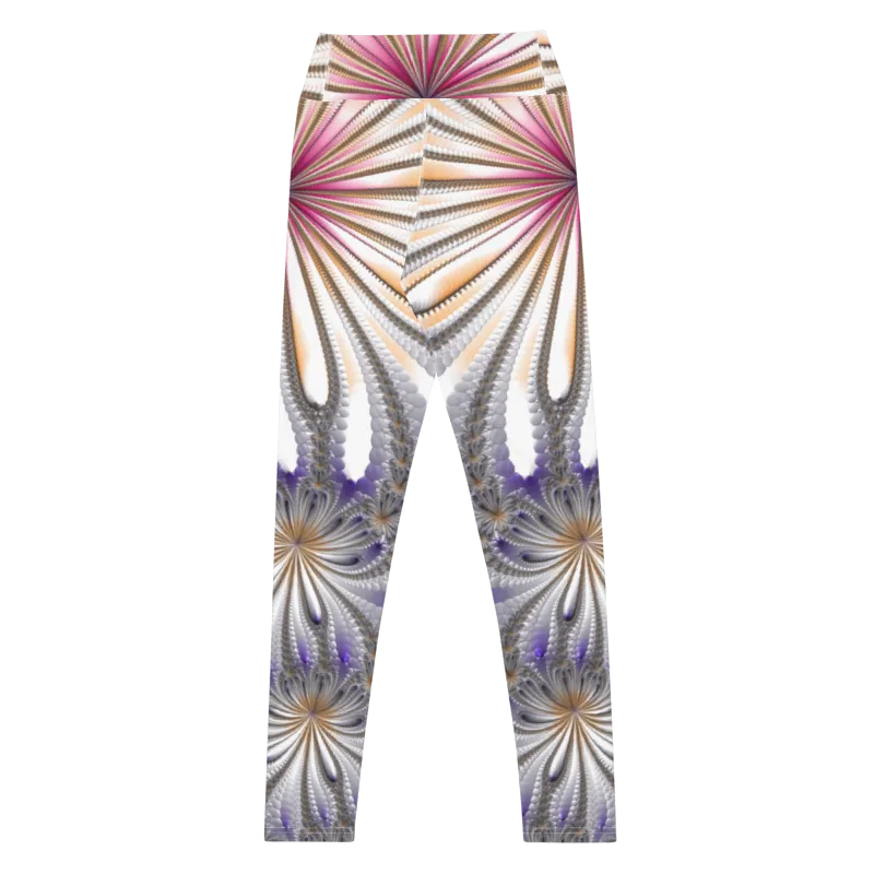 "Morning Bloom" Collection - Designer Yoga Leggings