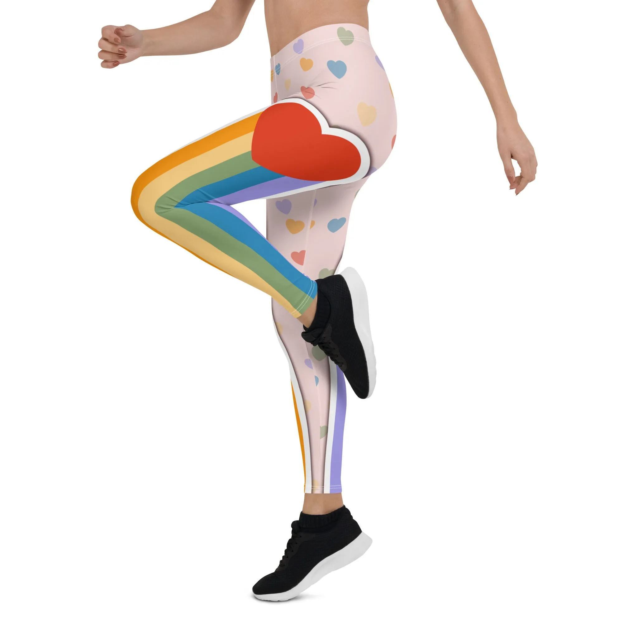Rainbow Love Leggings