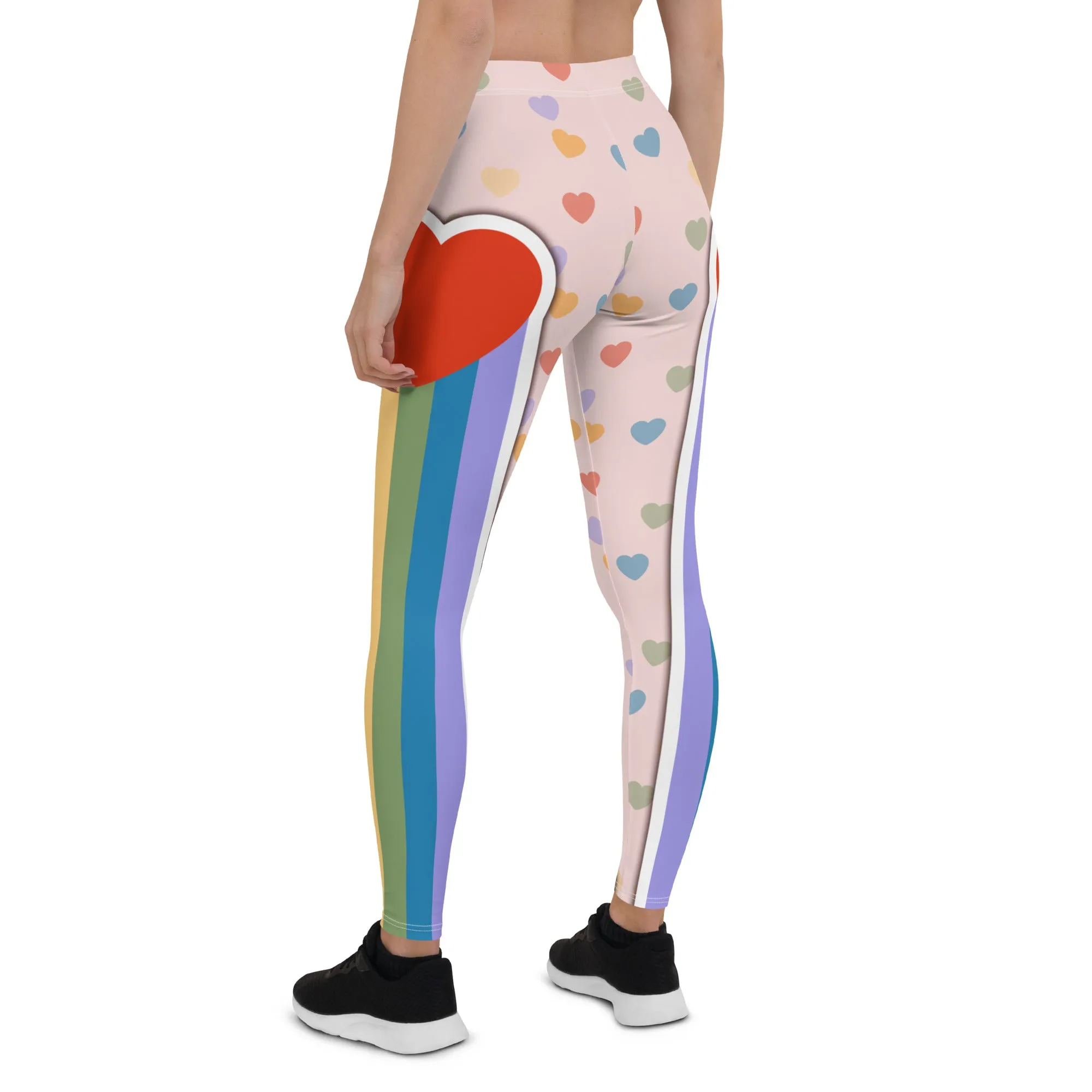 Rainbow Love Leggings