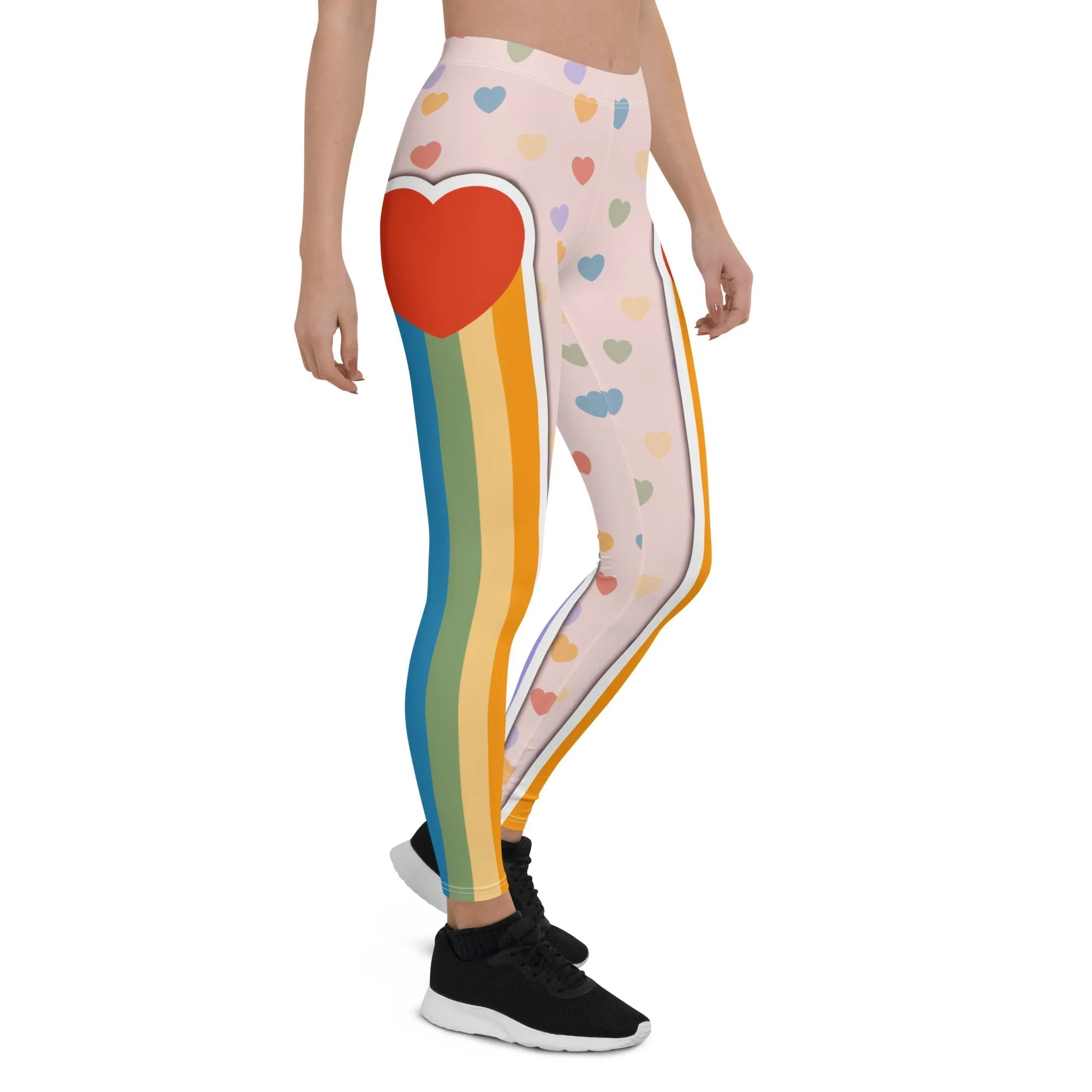 Rainbow Love Leggings