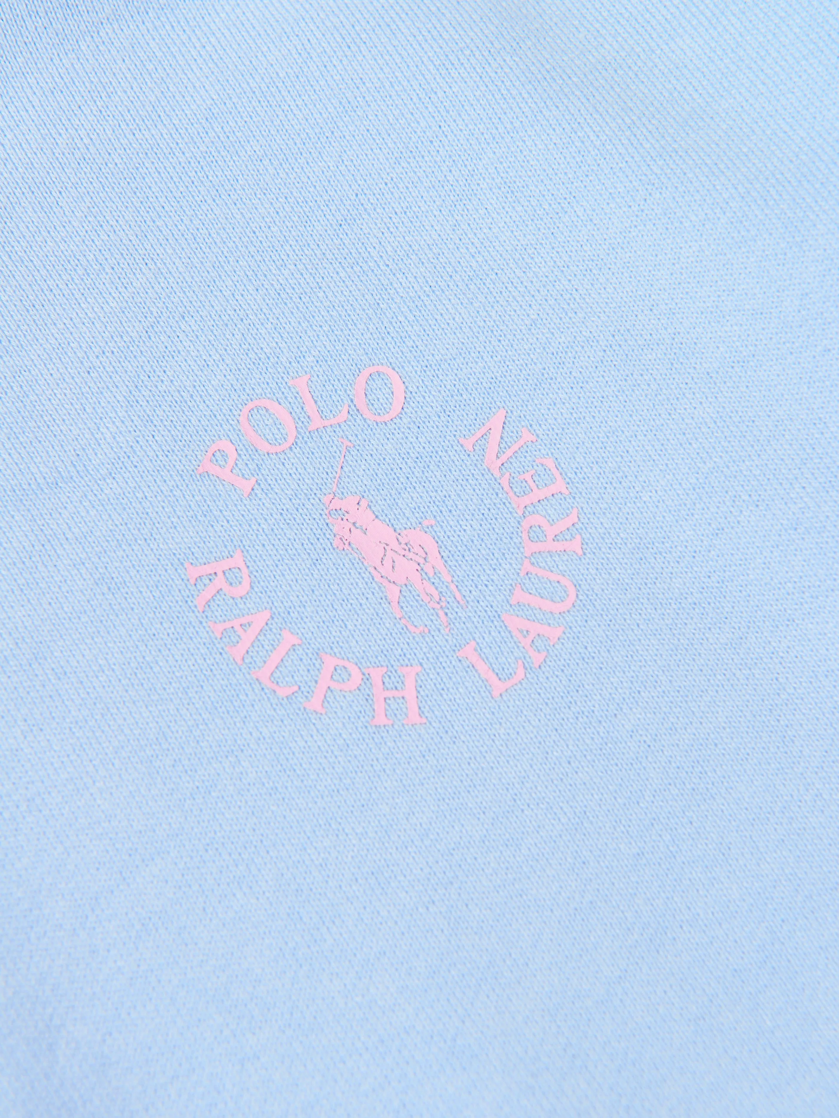 Ralph Lauren Girls Logo Sweatshirt in Blue