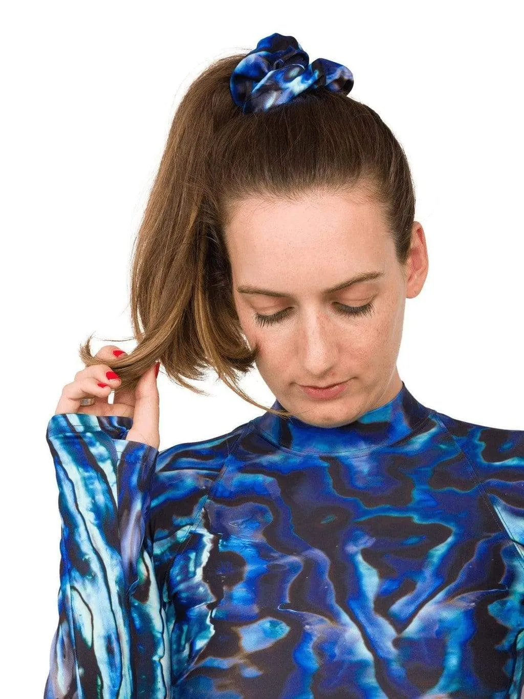 Recycled Scrunchie Made From Pre-Consumer Waste
