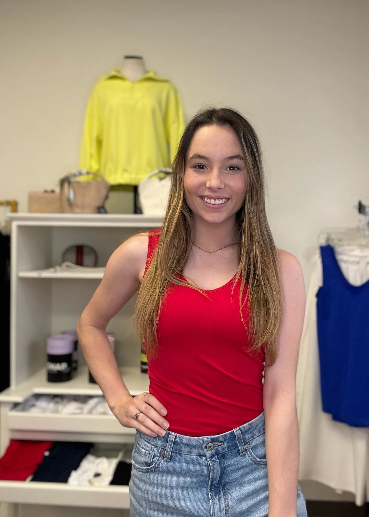 Red Reversible Tank