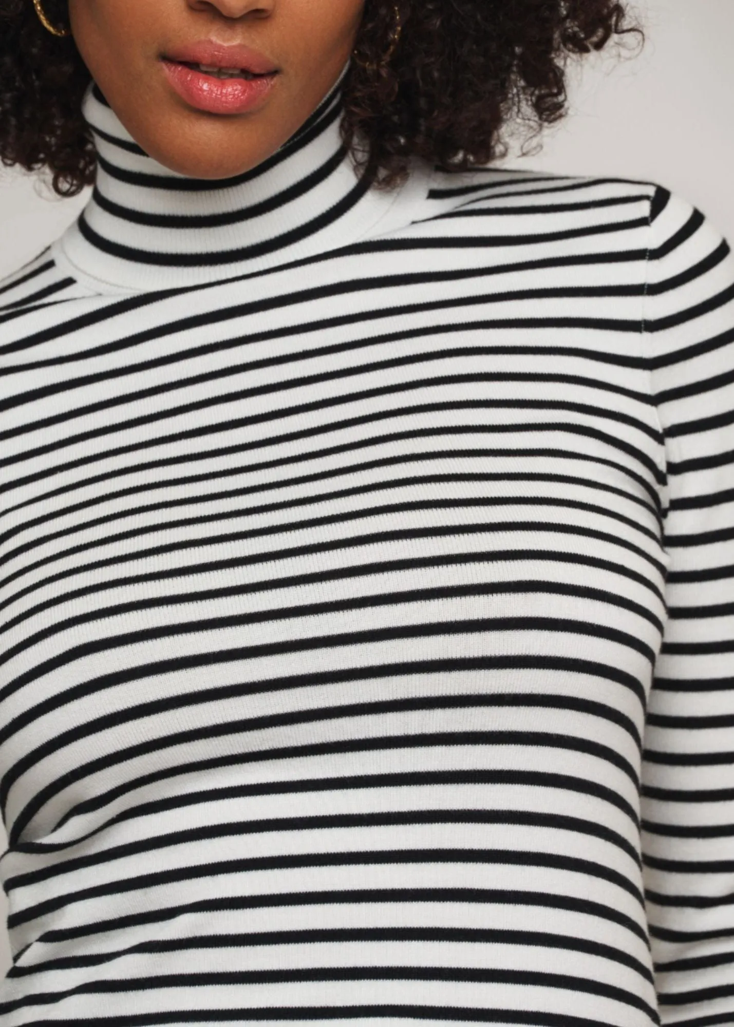 Rino & Pelle Anisa Stripped Turtleneck