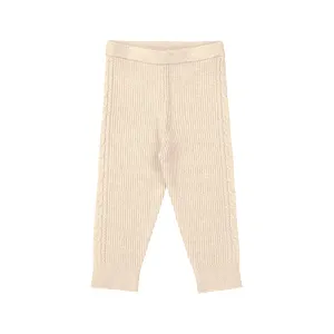 Sand Knit Baby Leggings