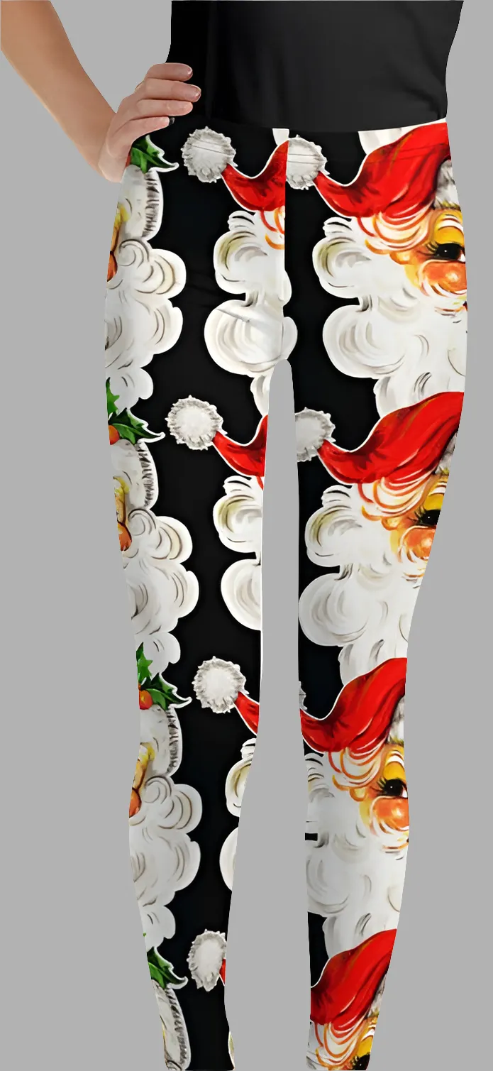 Santa Clause Youth Leggings