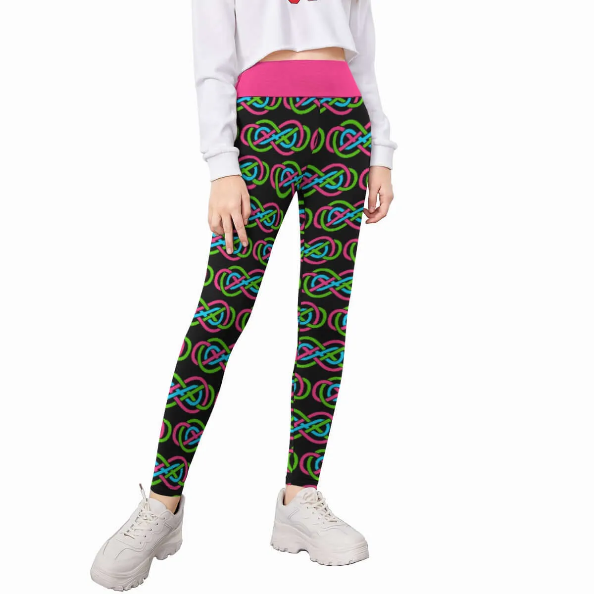 Saol Academy All-Over Print Kid's Leggings