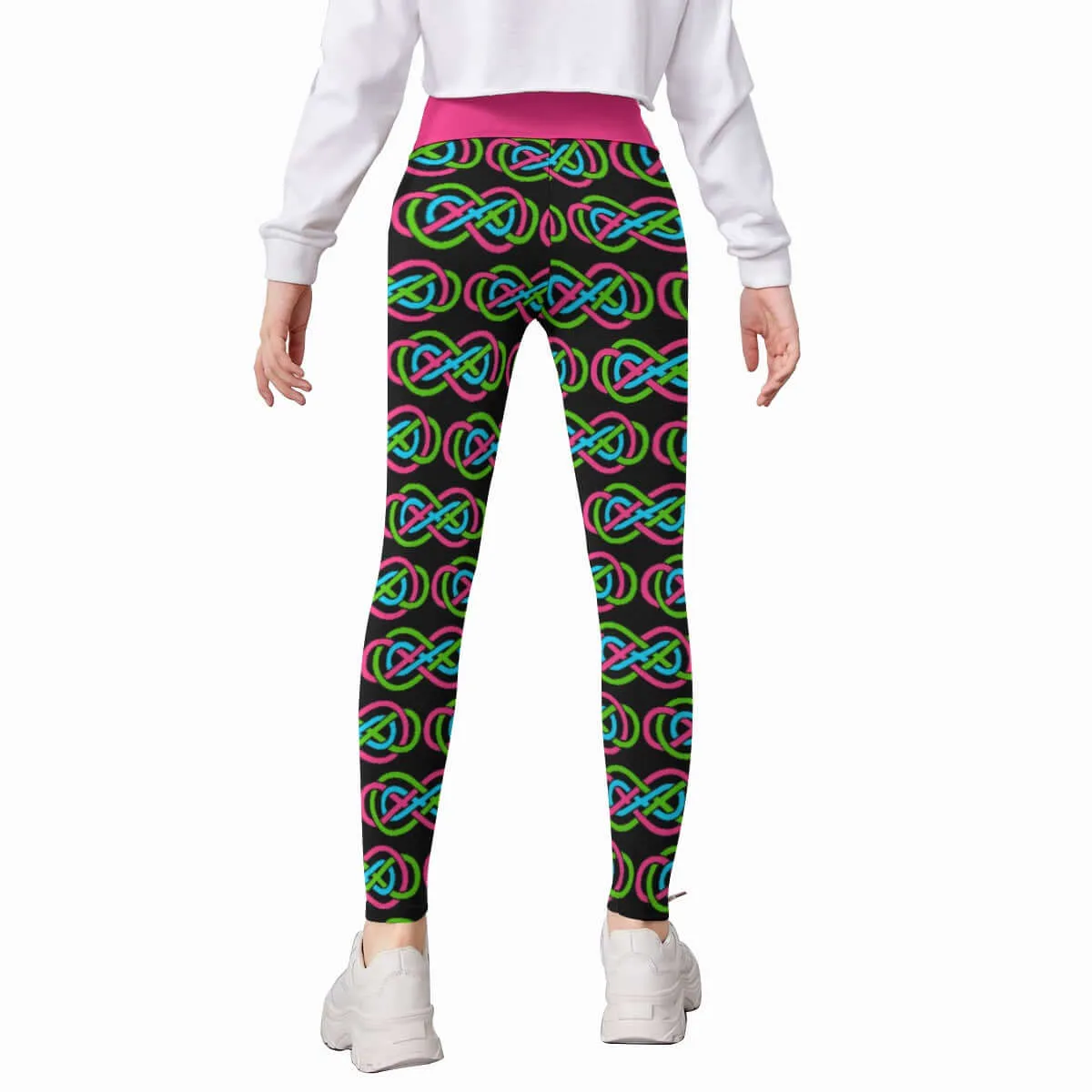 Saol Academy All-Over Print Kid's Leggings