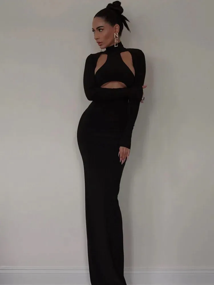 Sharon Bodycon Maxi Dress