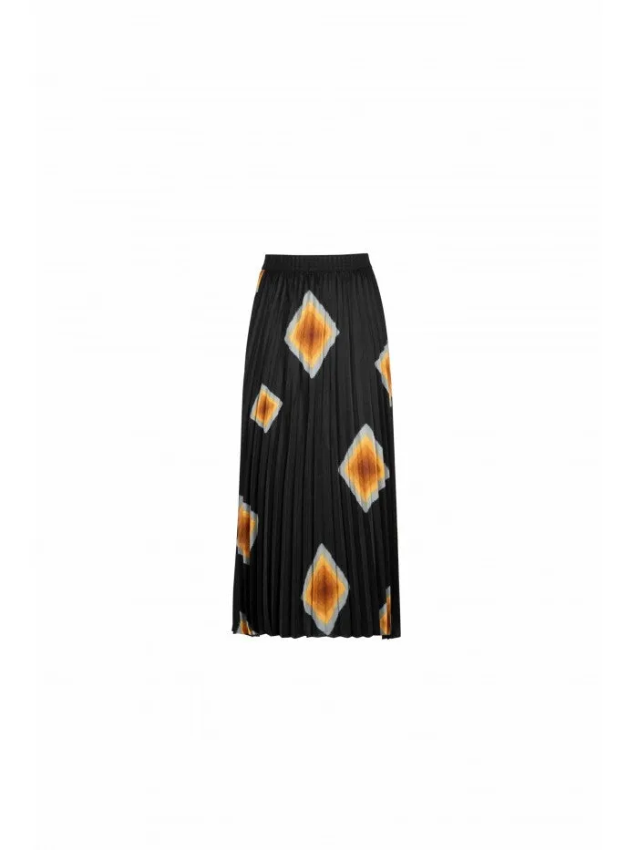 Shine Pleated Skirt