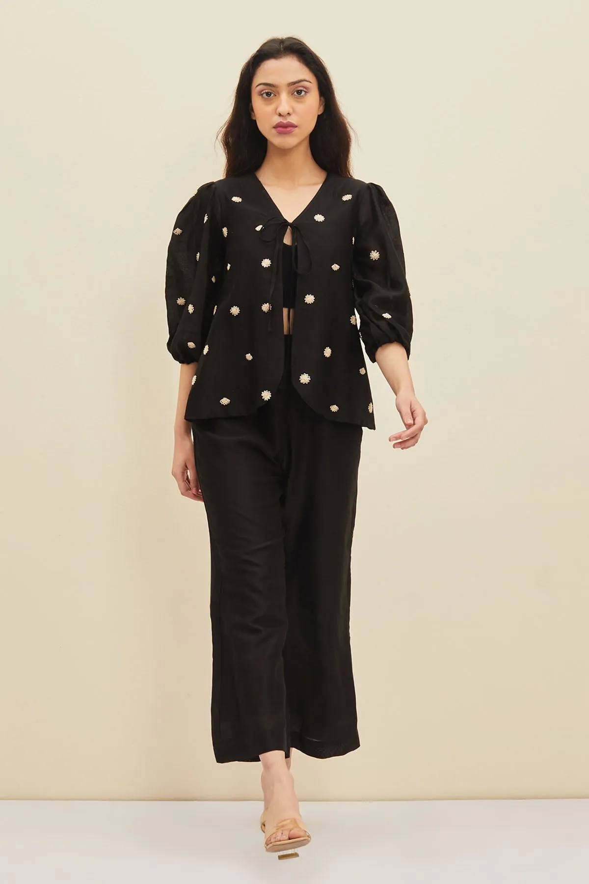 Side Seam Flared Pants