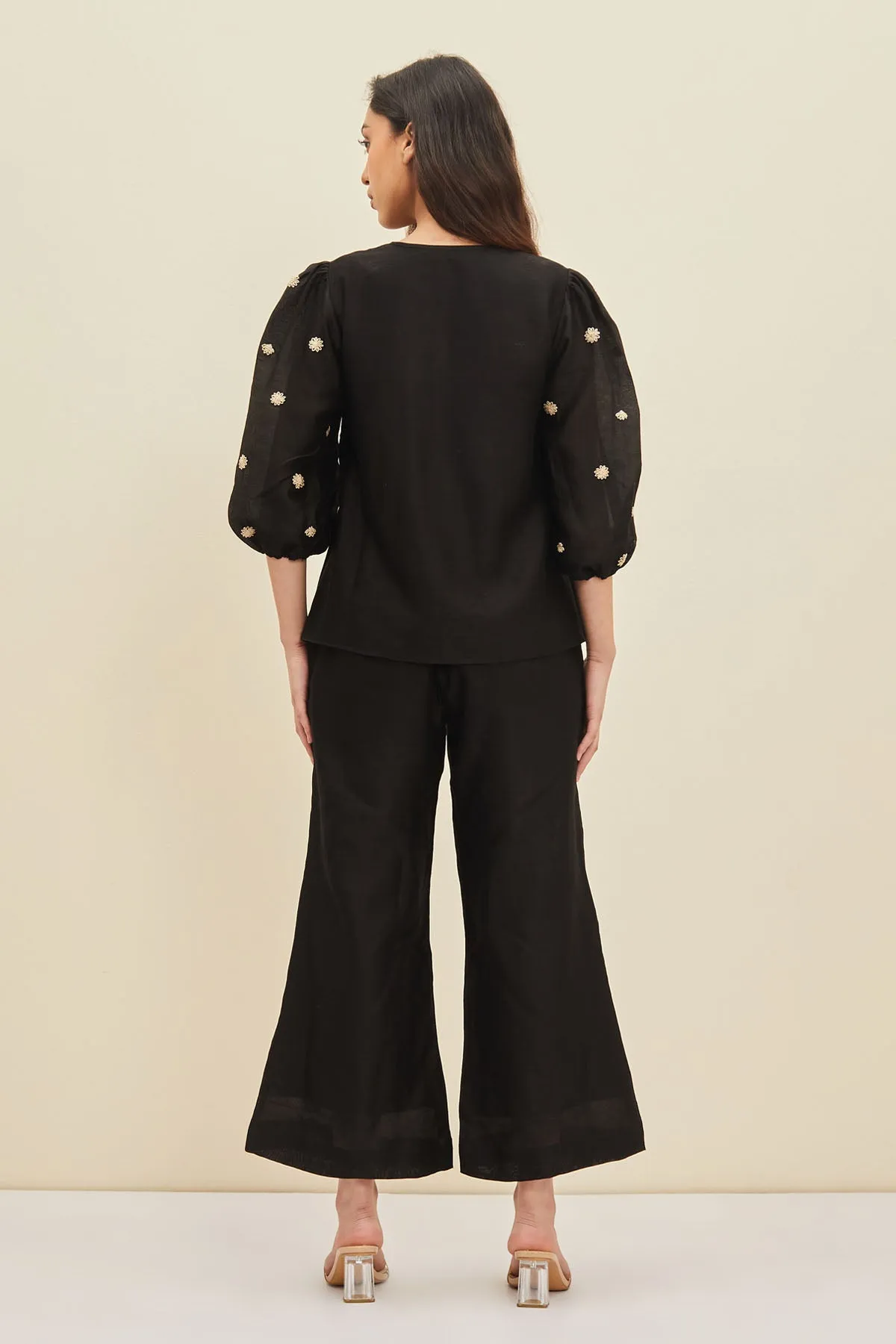 Side Seam Flared Pants
