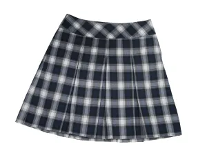 Skirt, Plaid #64 Triple Pleated