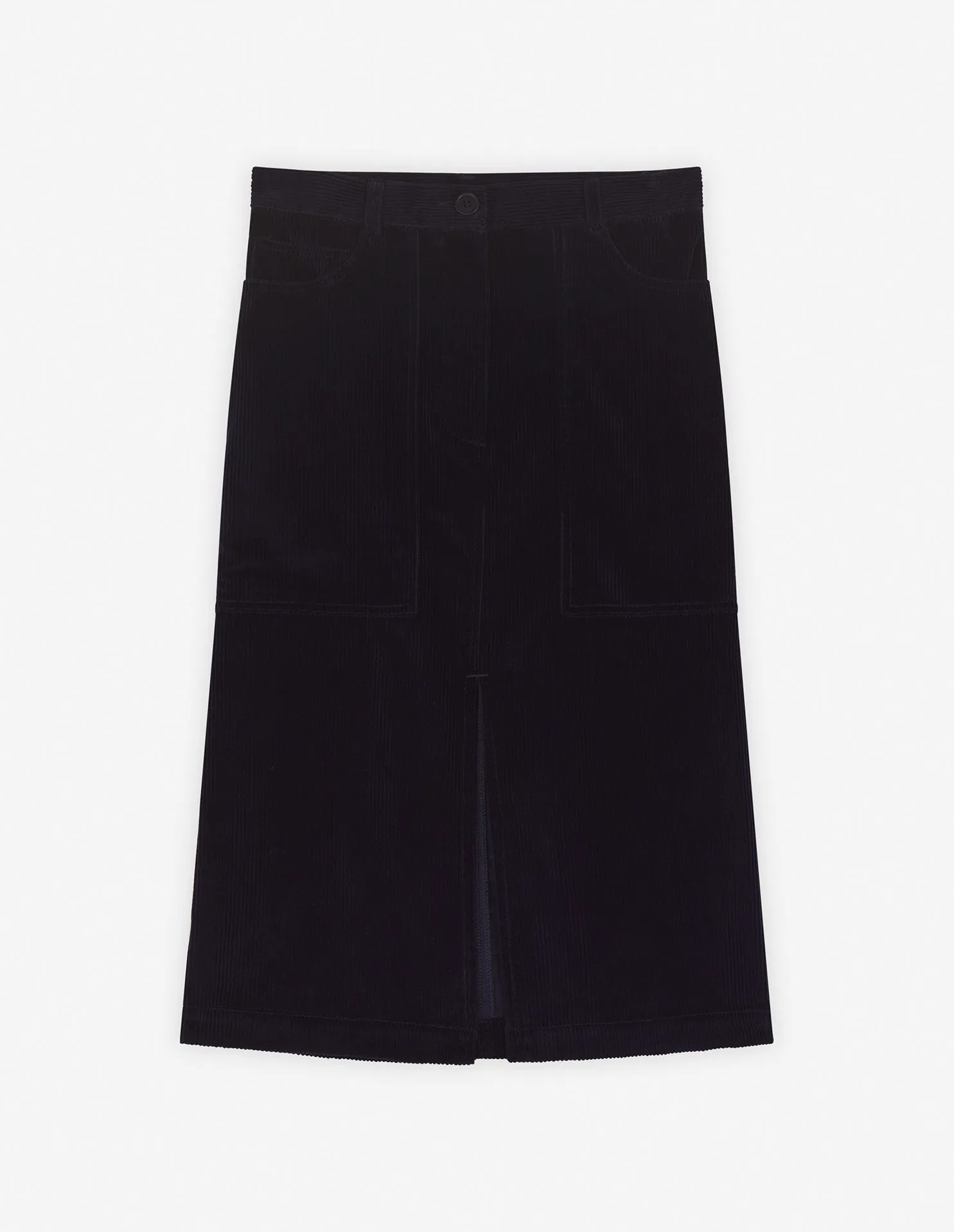 SLIT WORKWEAR SKIRT
