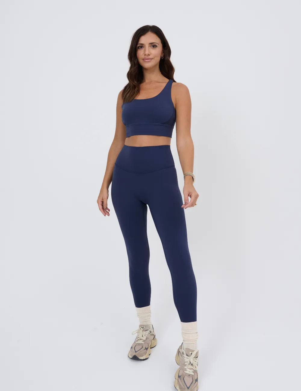 So soft leggings- Blueberry