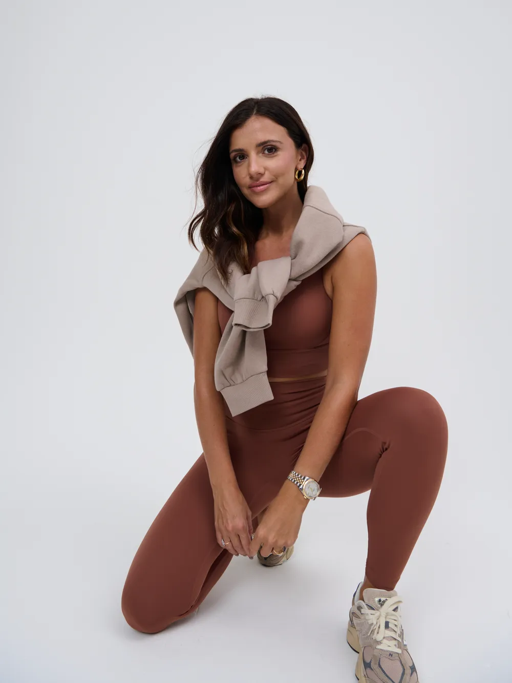 So soft leggings- Bronze