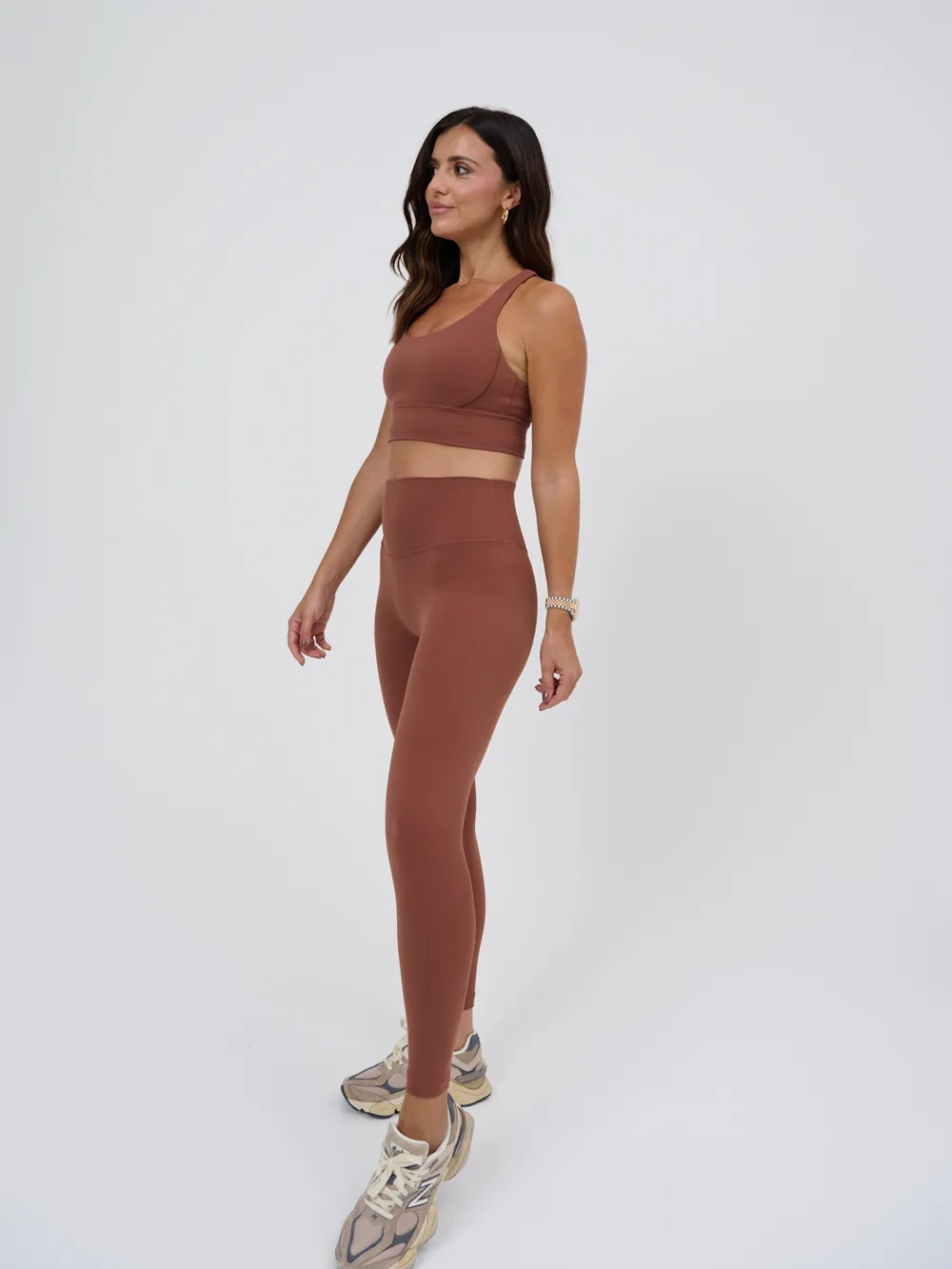 So soft leggings- Bronze