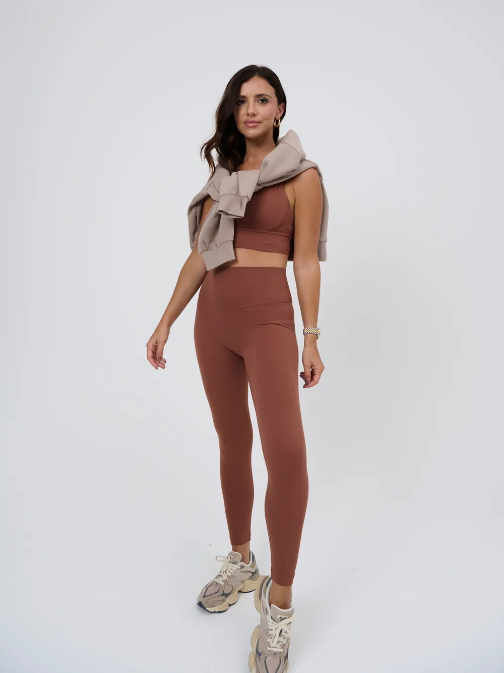 So soft leggings- Bronze