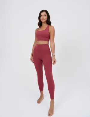 So soft leggings- Raspberry