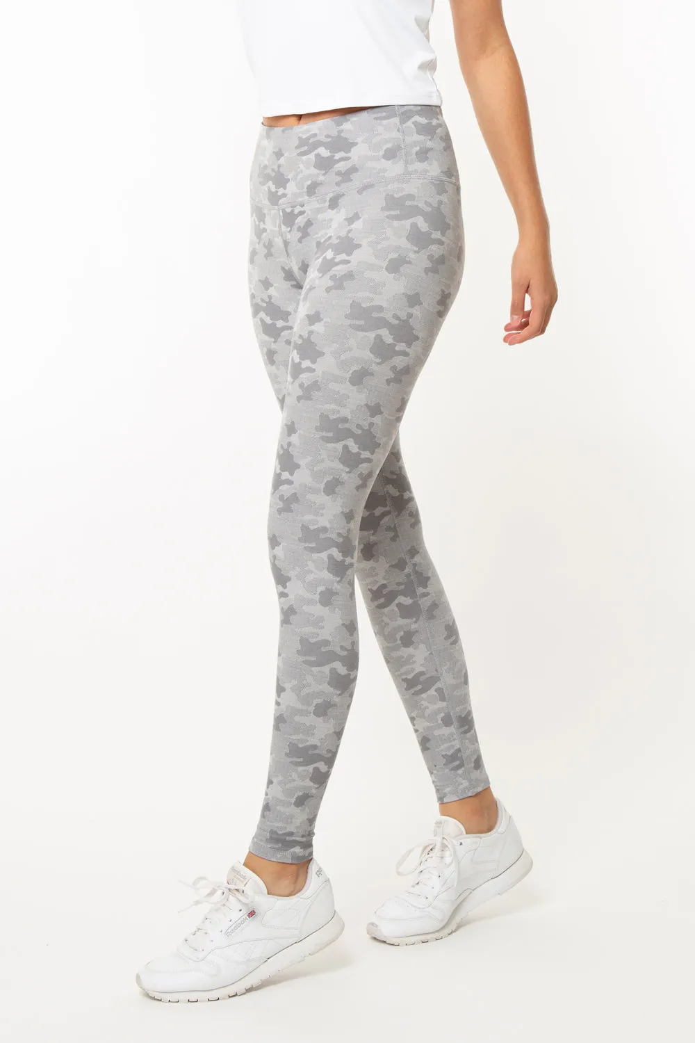 Soft Camo Jacquard Ultra High-Waist Leggings