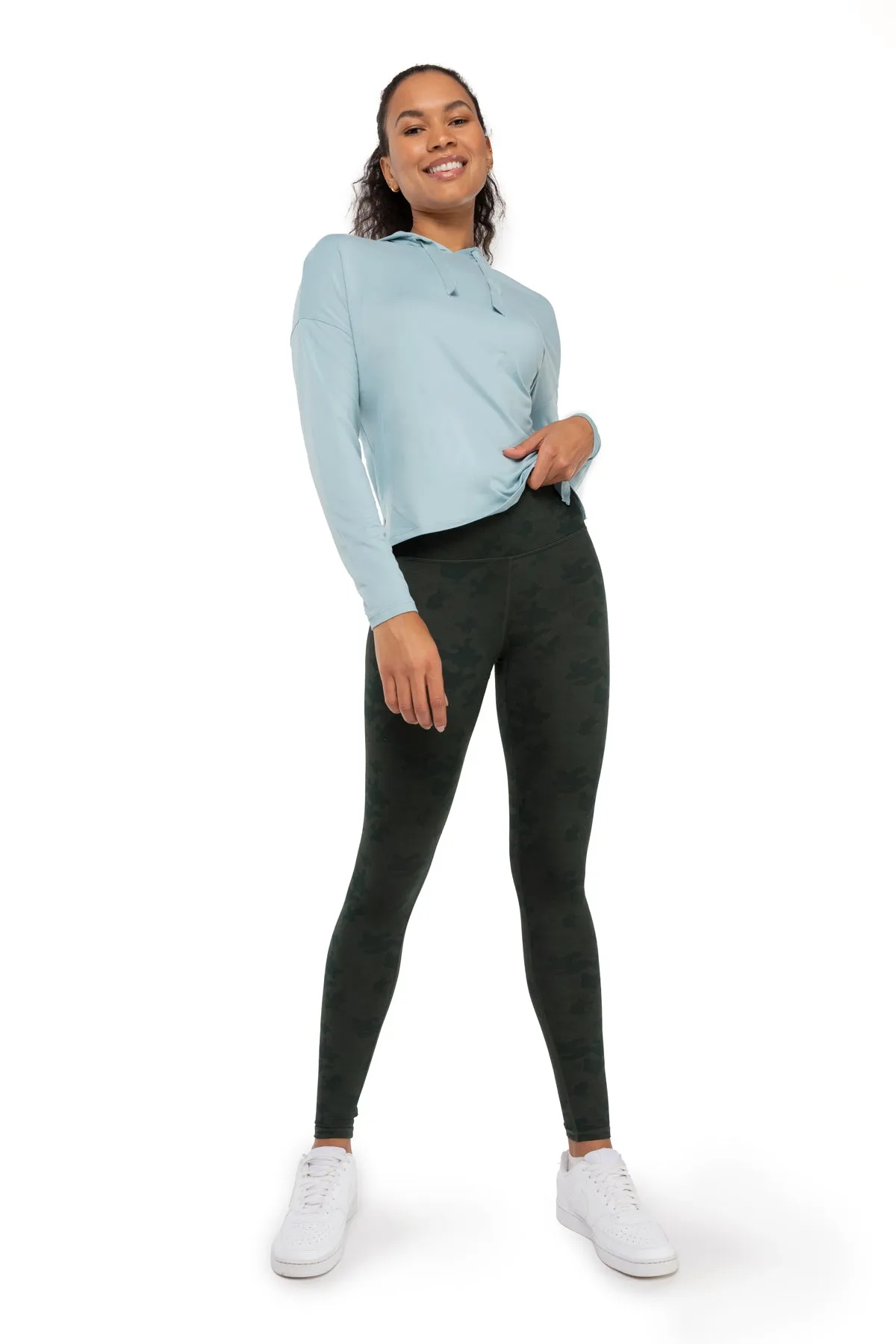 Soft Camo Jacquard Ultra High-Waist Leggings
