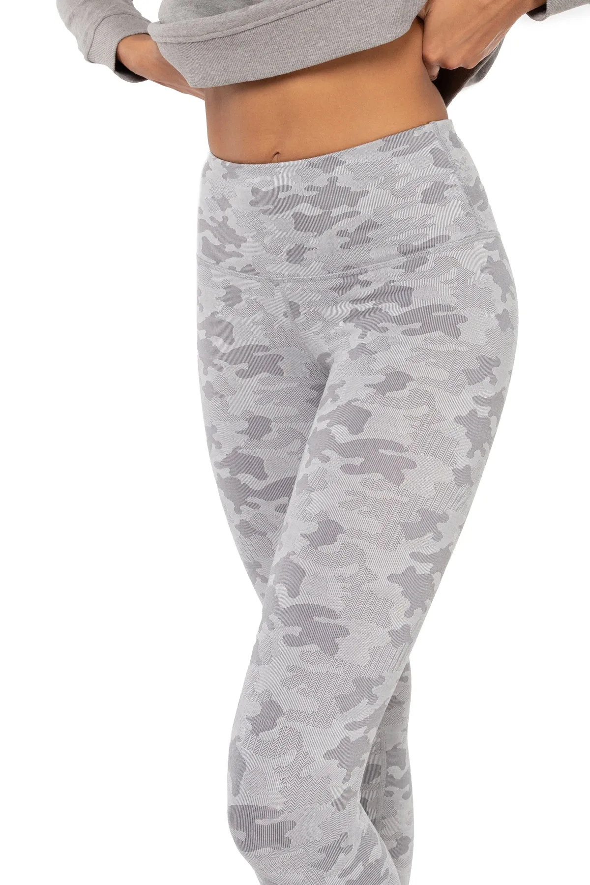 Soft Camo Jacquard Ultra High-Waist Leggings