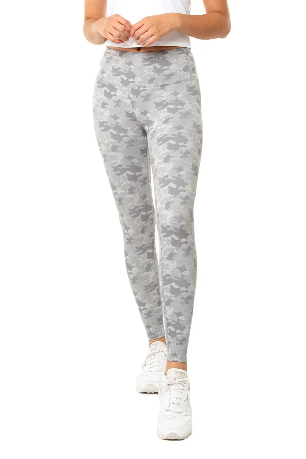 Soft Camo Jacquard Ultra High-Waist Leggings