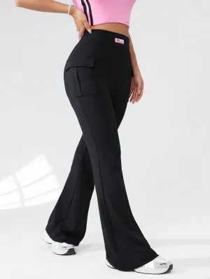 Solid Color Flared Pants SS24-FD