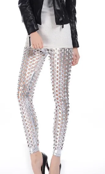 Solid Elastic Leggings